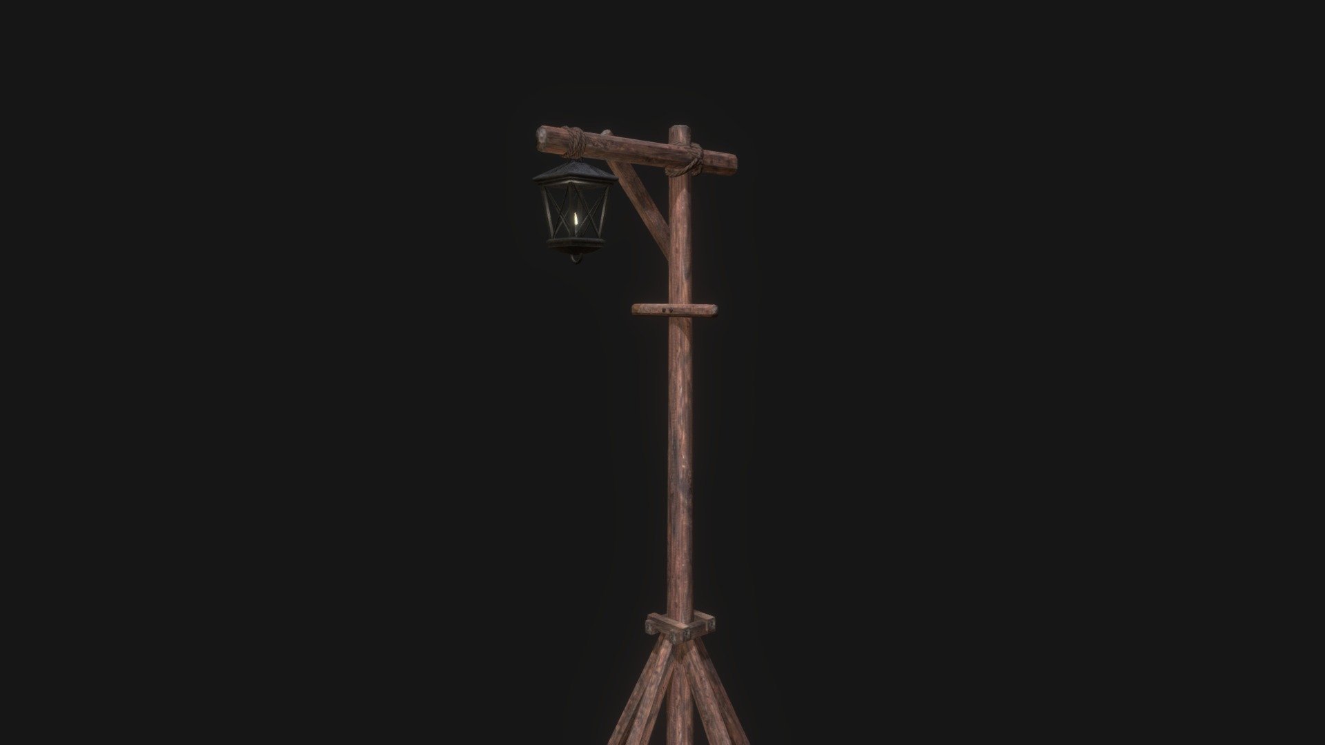 Light Pole 3d model