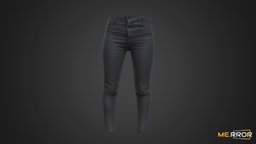 [Game-Ready] Black Skinny Jeans