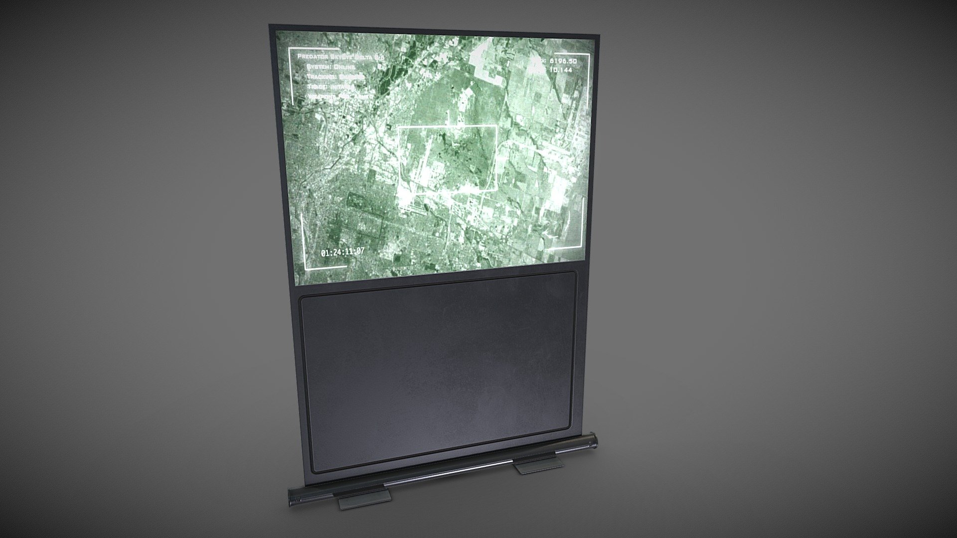 Simple TV Projector screen 3d model