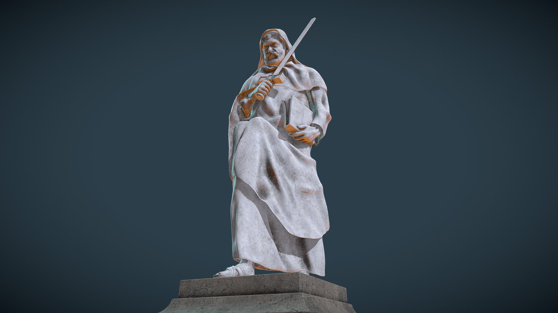 Ancient Statue 3d model