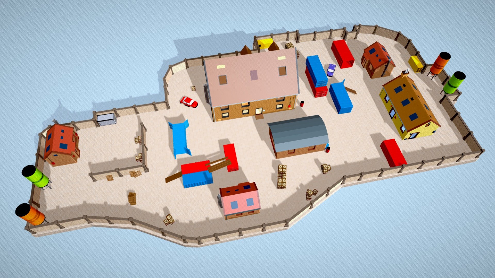 TDM Map 2 3d model