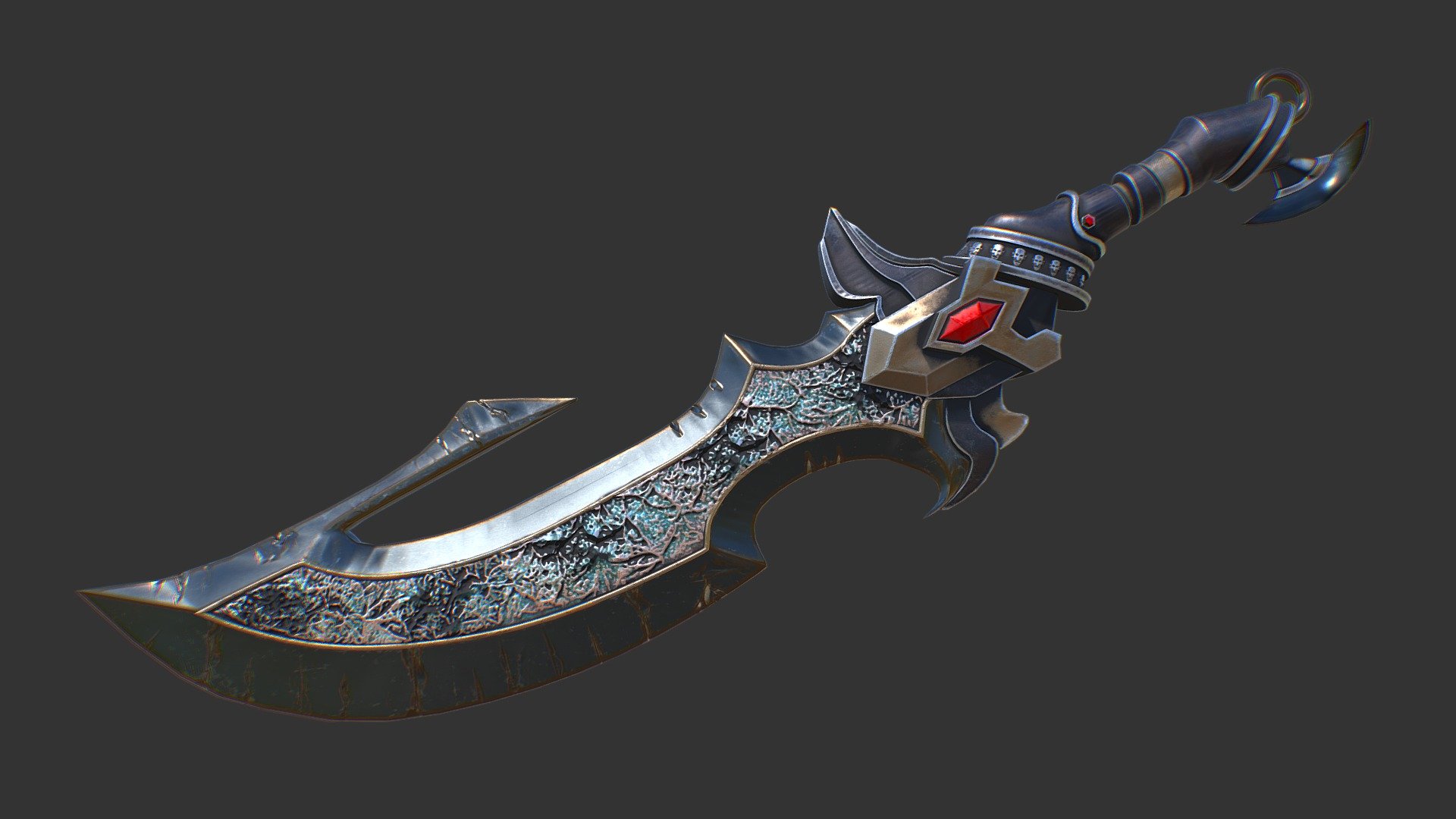 Fantasy_sword_4 3d model