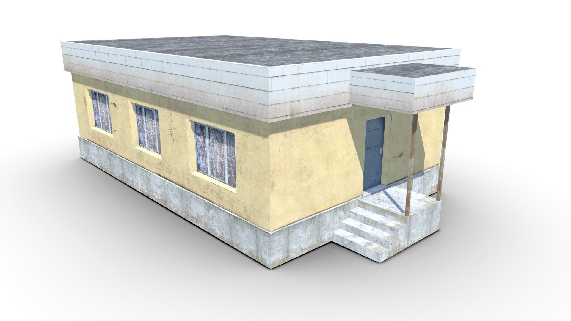 Old Shop buildings 3d model