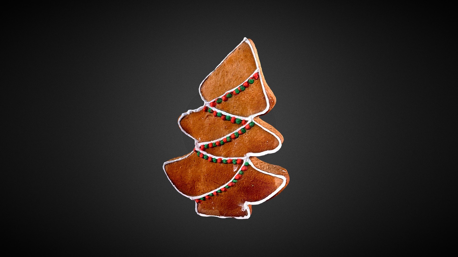 Gingerbread Tree 2 3d model