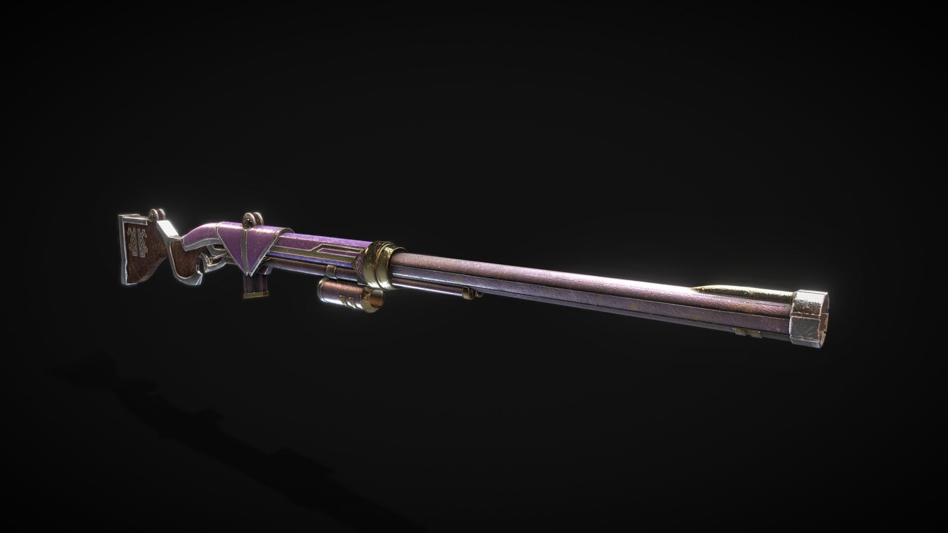 Caitlyn Arcane Rifle 3d model