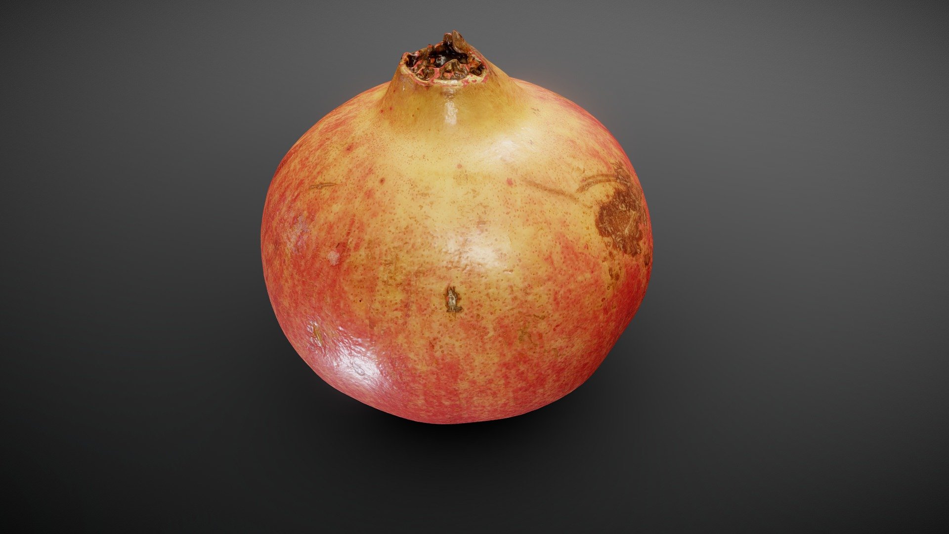 Pomegranate photoscan 3d model