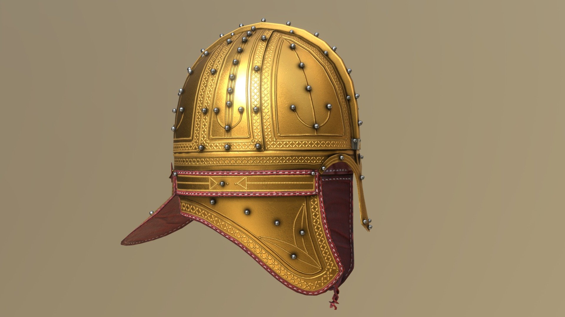 Deurne Roman Ridge Helmet 3d model