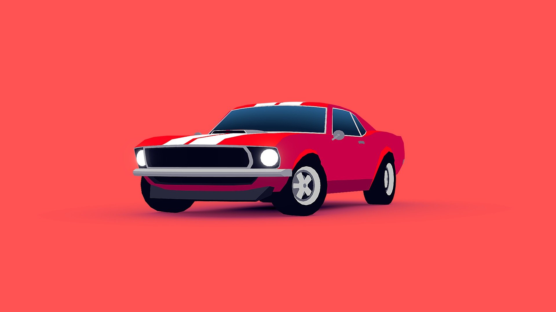 Prometheus (Muscle Car 69) 3d model