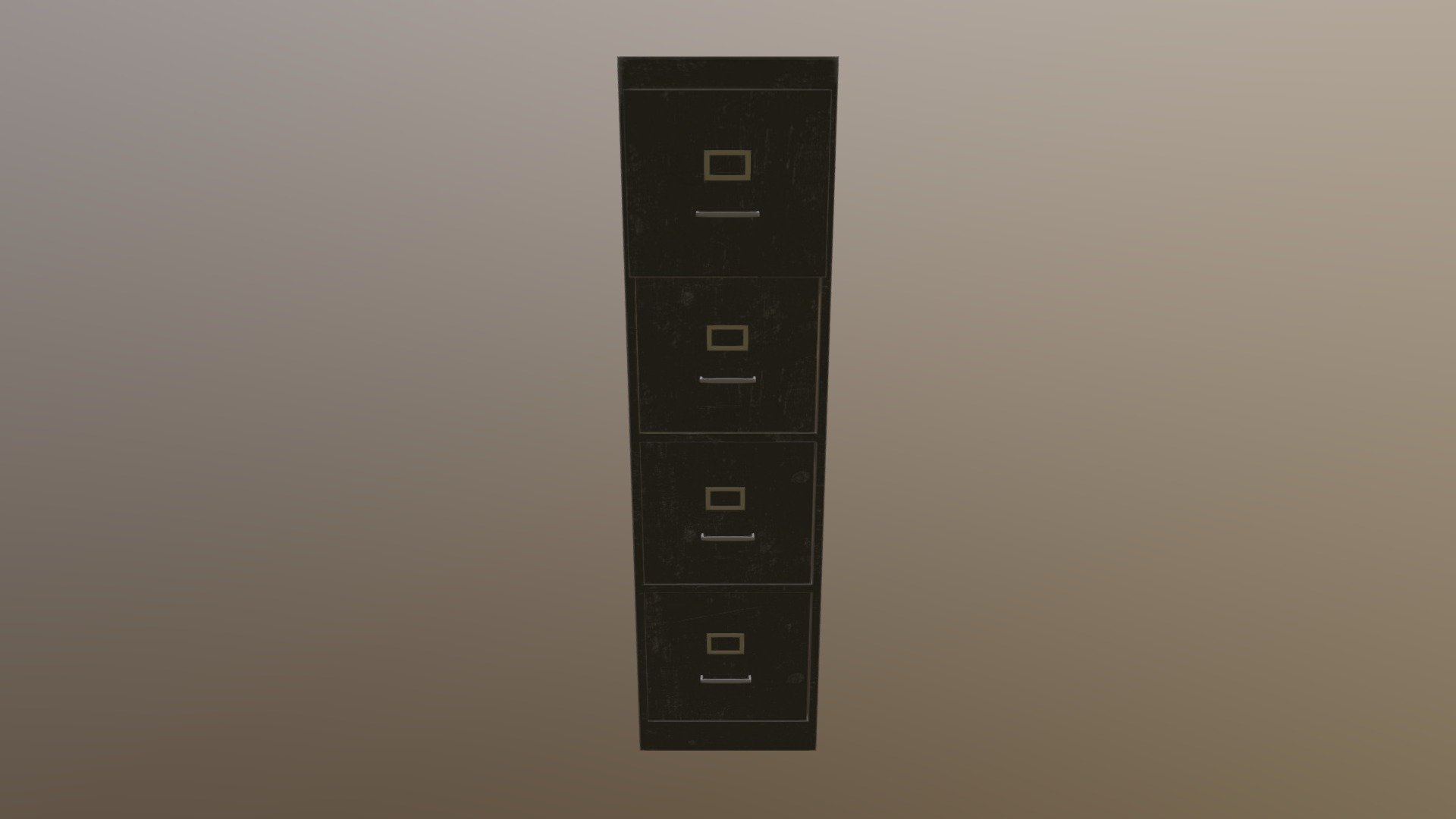 Filing Cabinet 3d model