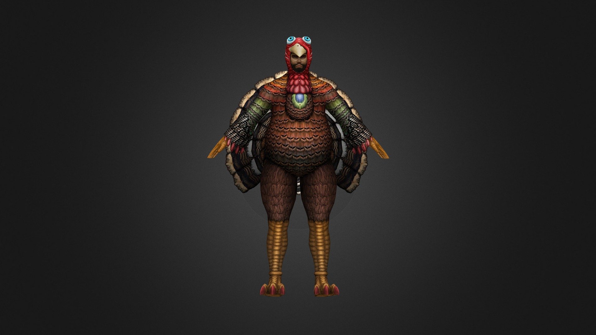 Moshin Thanksgiving 3d model