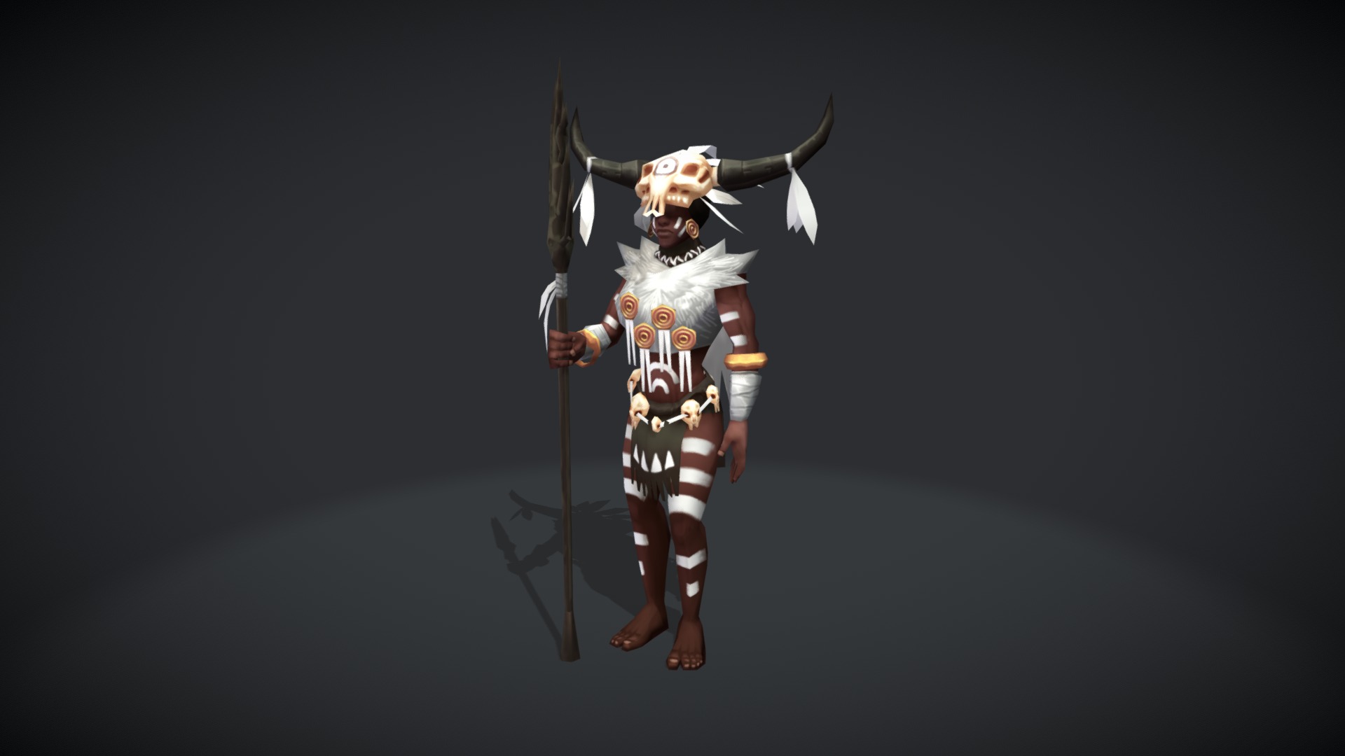 Shaman 3d model