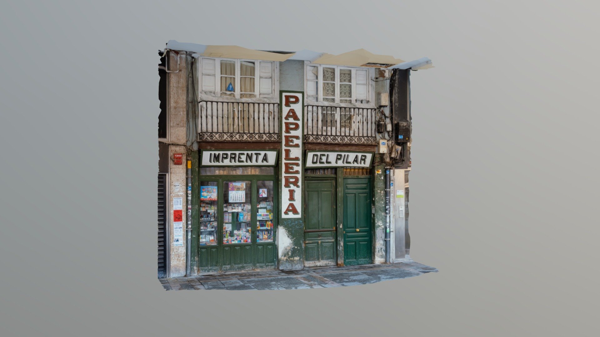 IMPRENTA DEL PILAR 3d model