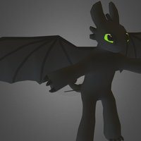 Toothless (anthro)