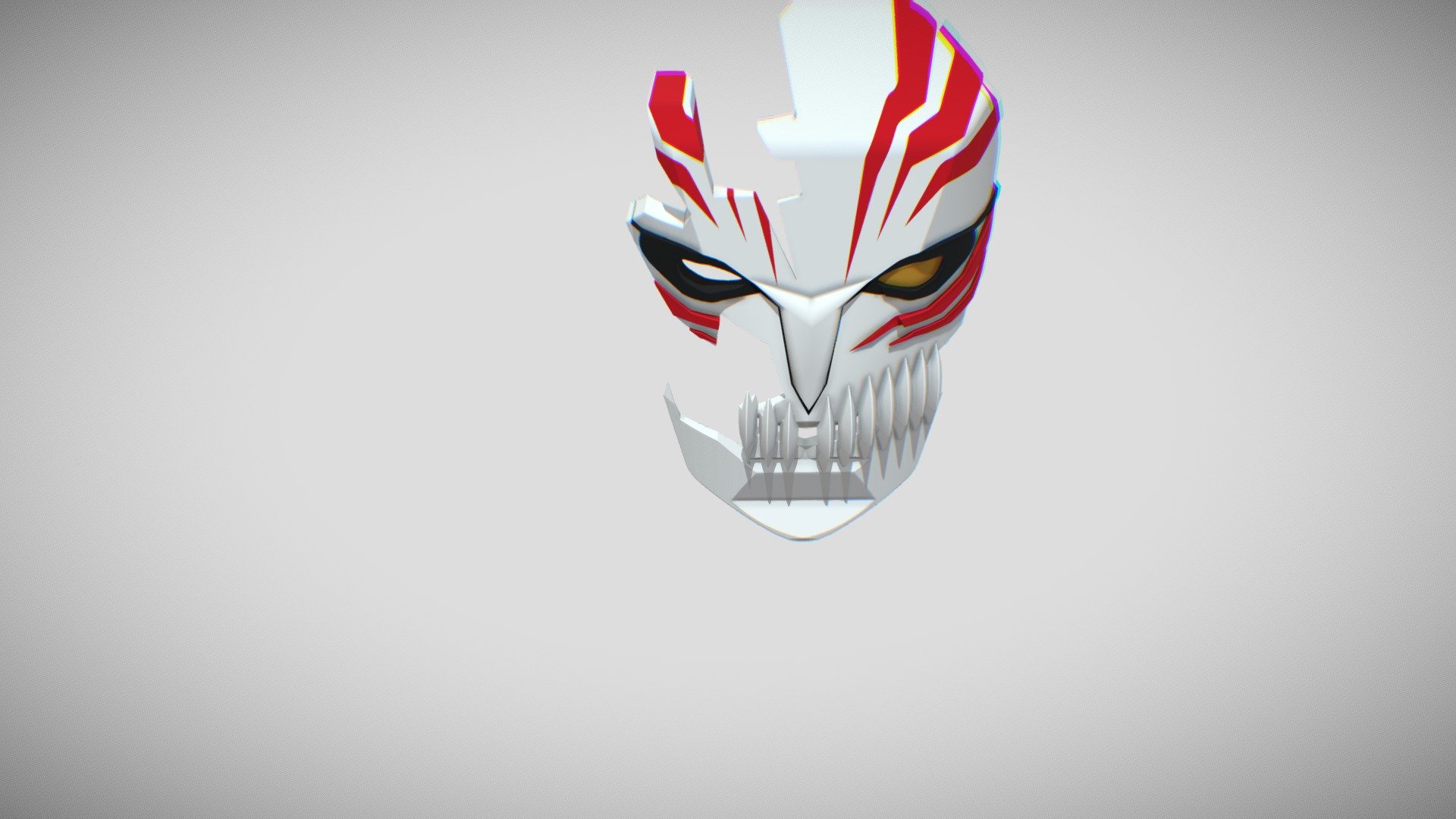 Bleach Hollow mask 3d model