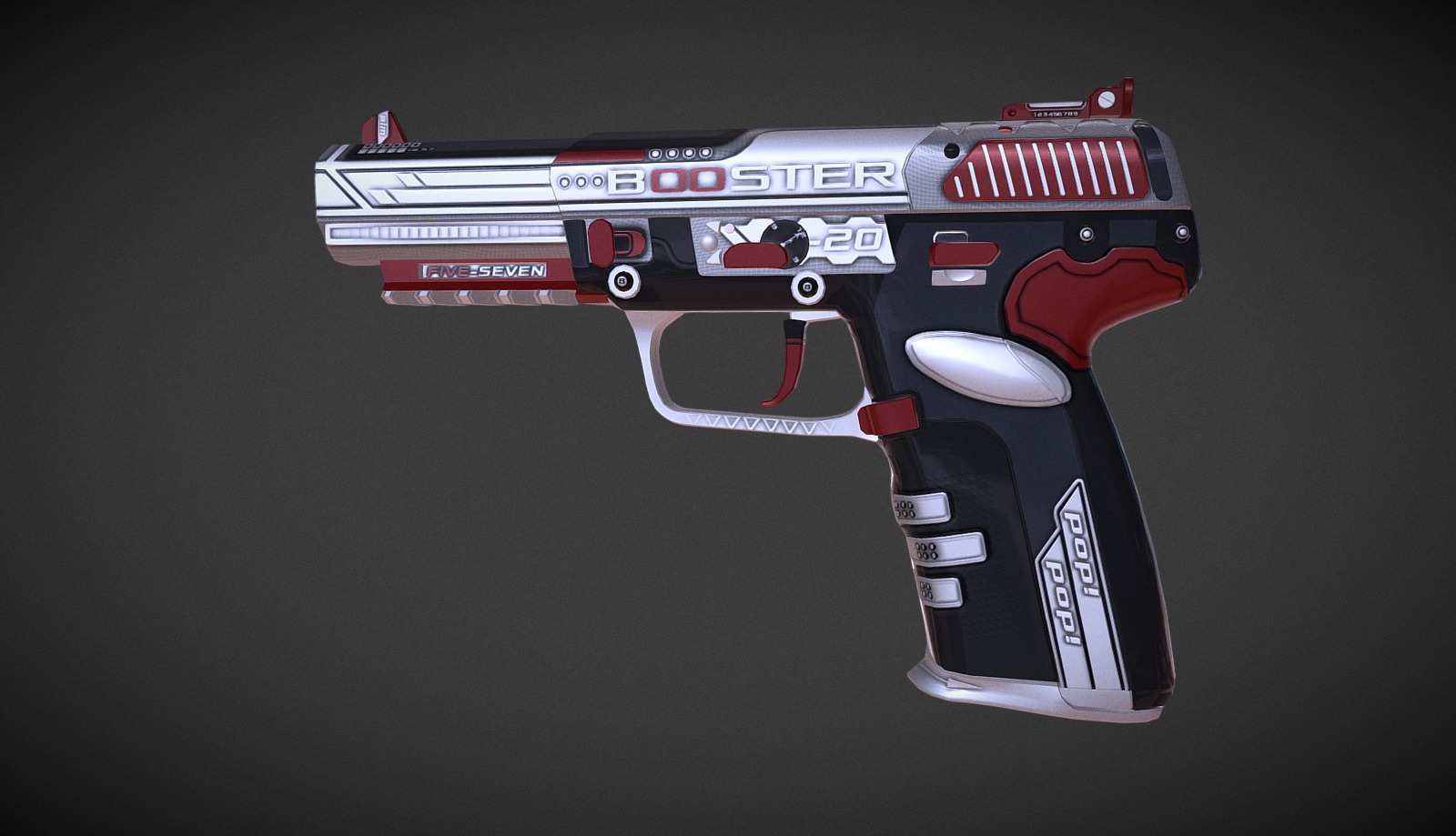 Five-Seven | Power Booster 3d model