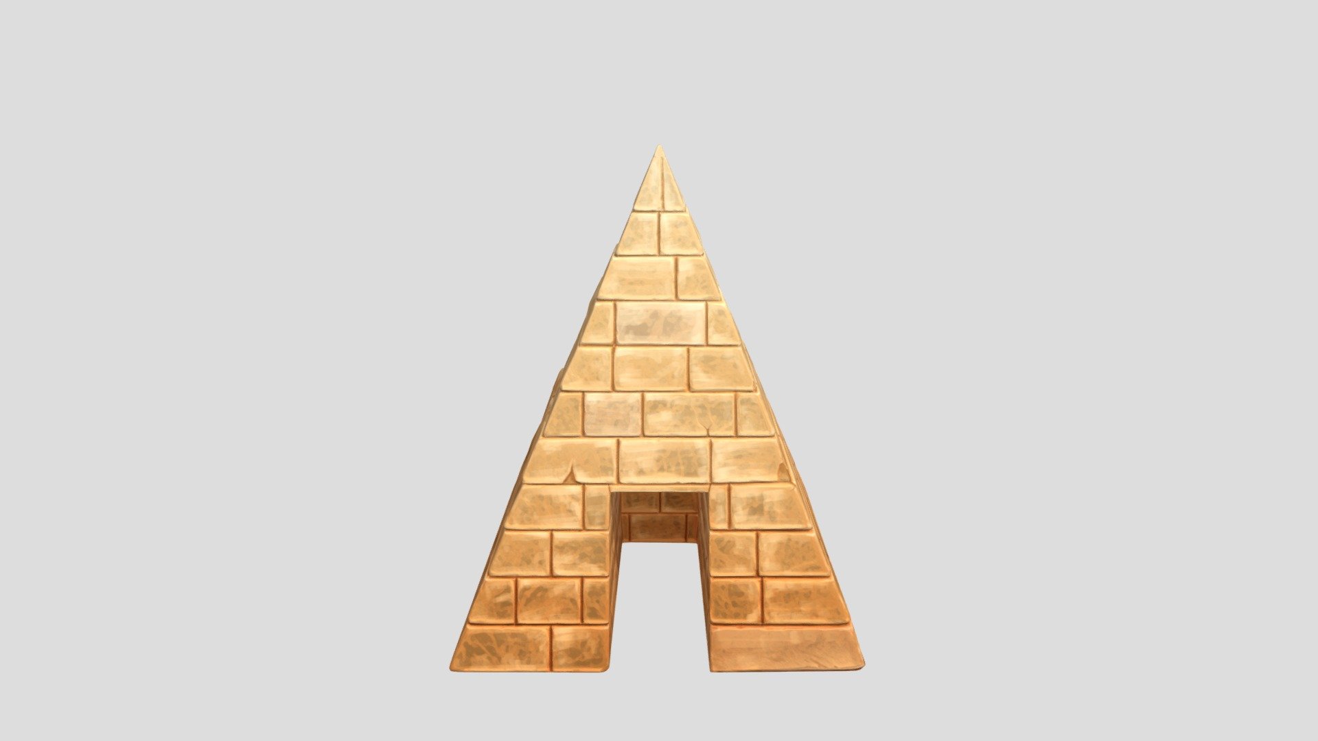 Pyramid 3d model