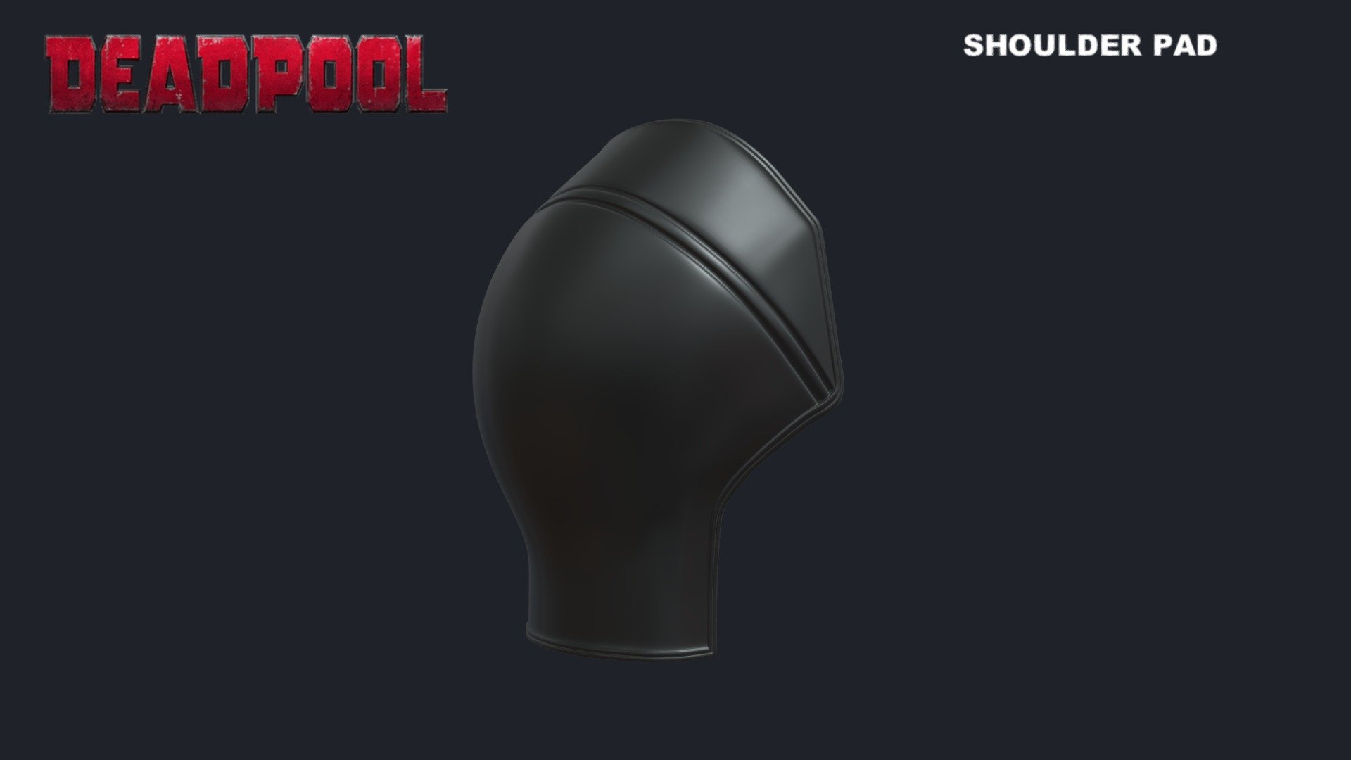 Deadpool Shoulder 3d model