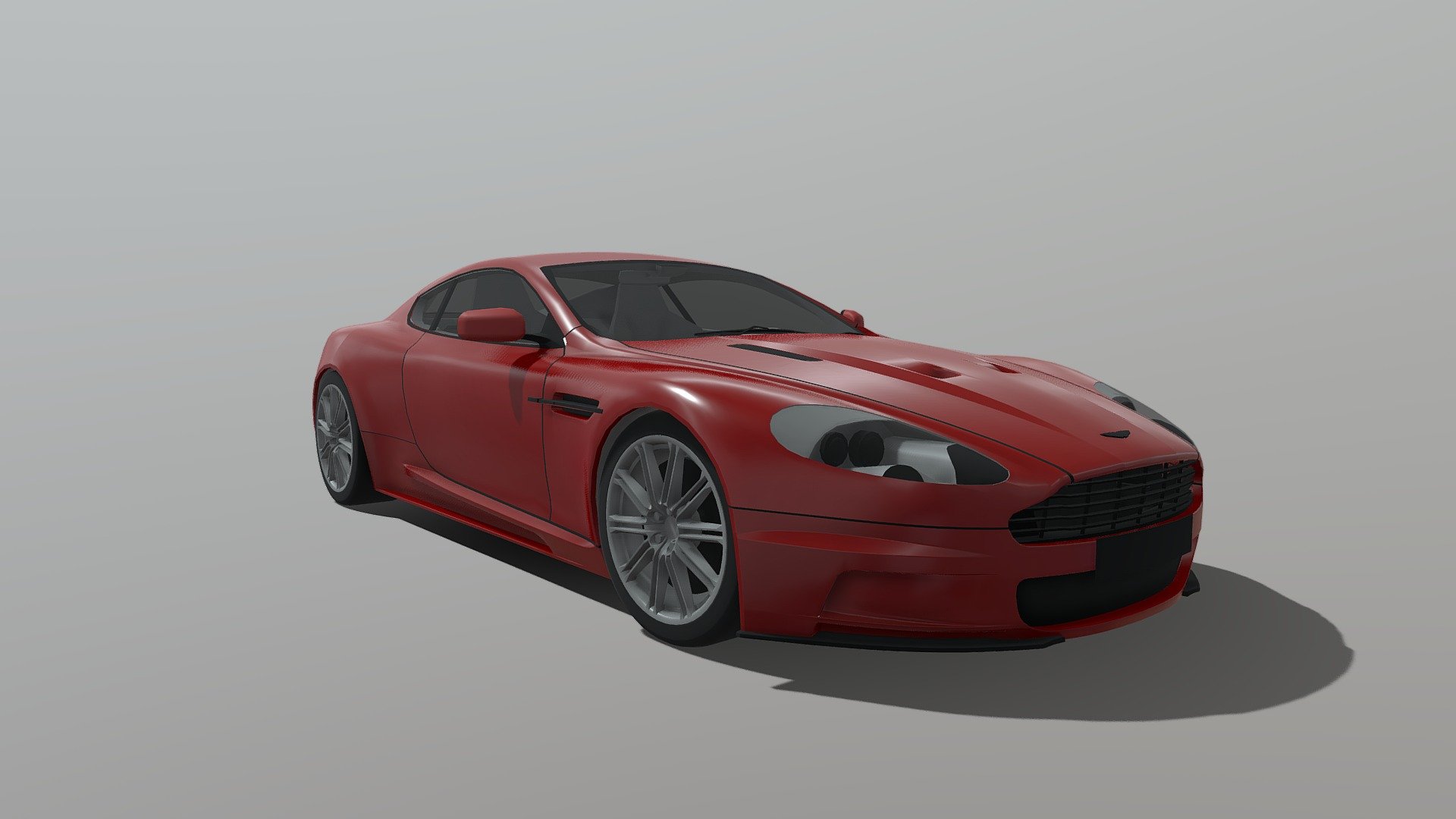 2008 Aston Martin DB 9 3d model