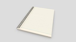 Single spiral notepad