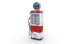 Retro Gas Pump