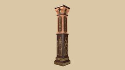 Egyptian Column Fantasy Style