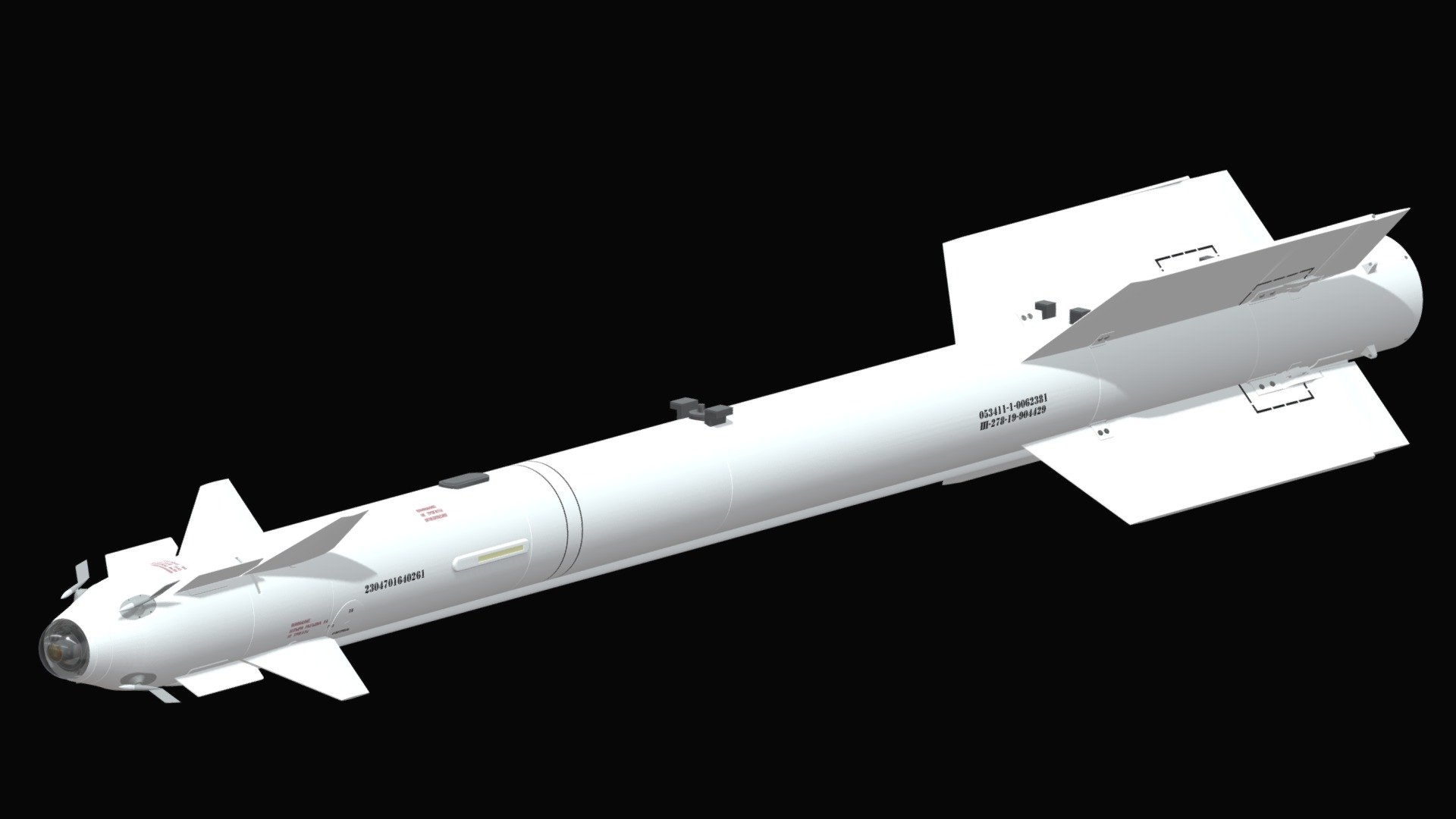 R-73 Vympel 3d model