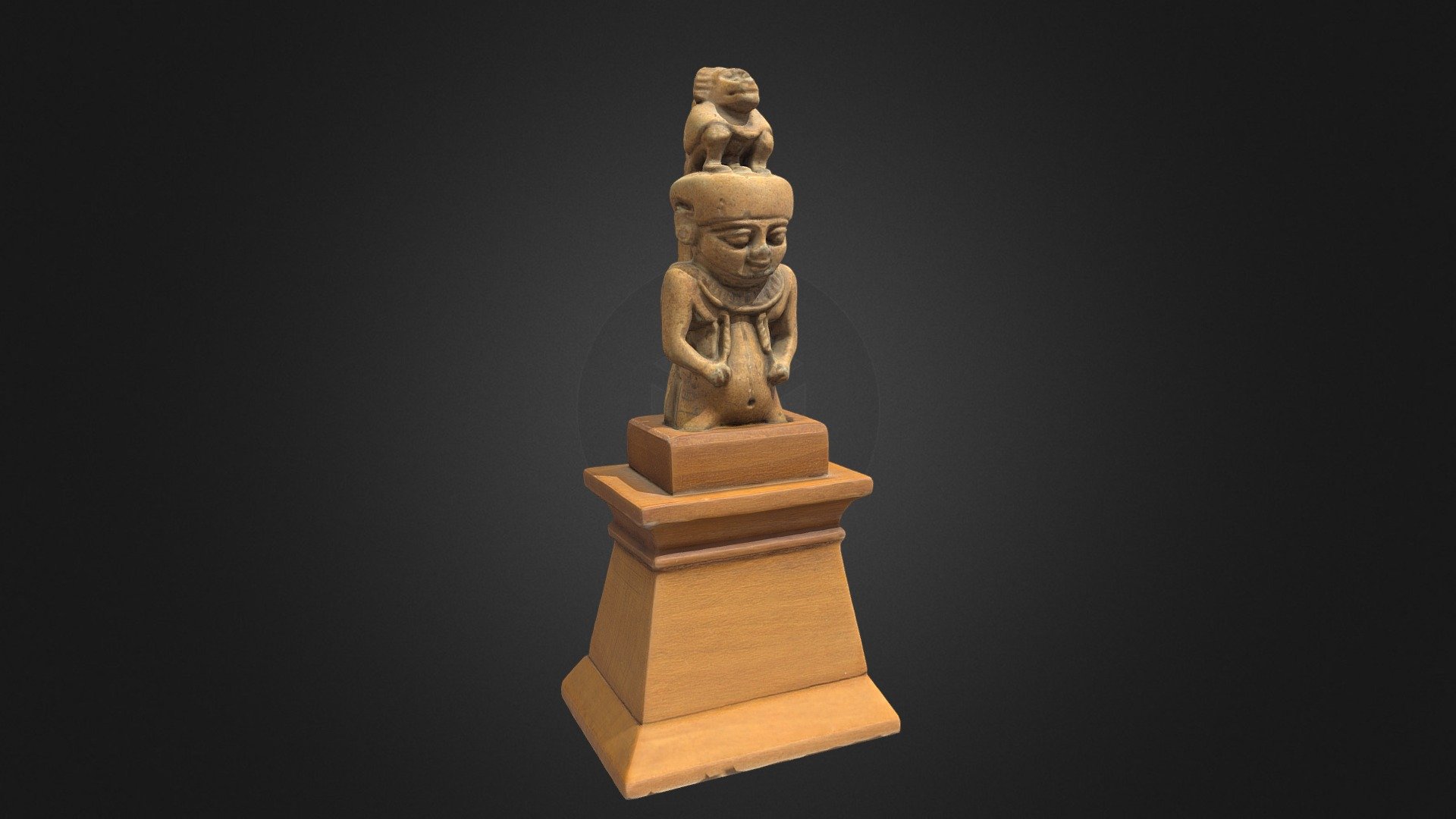 Pataikos Amulet 3d model