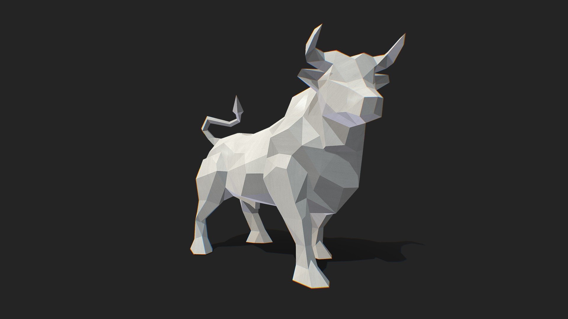 Bull [Commissioned Sample] 3d model