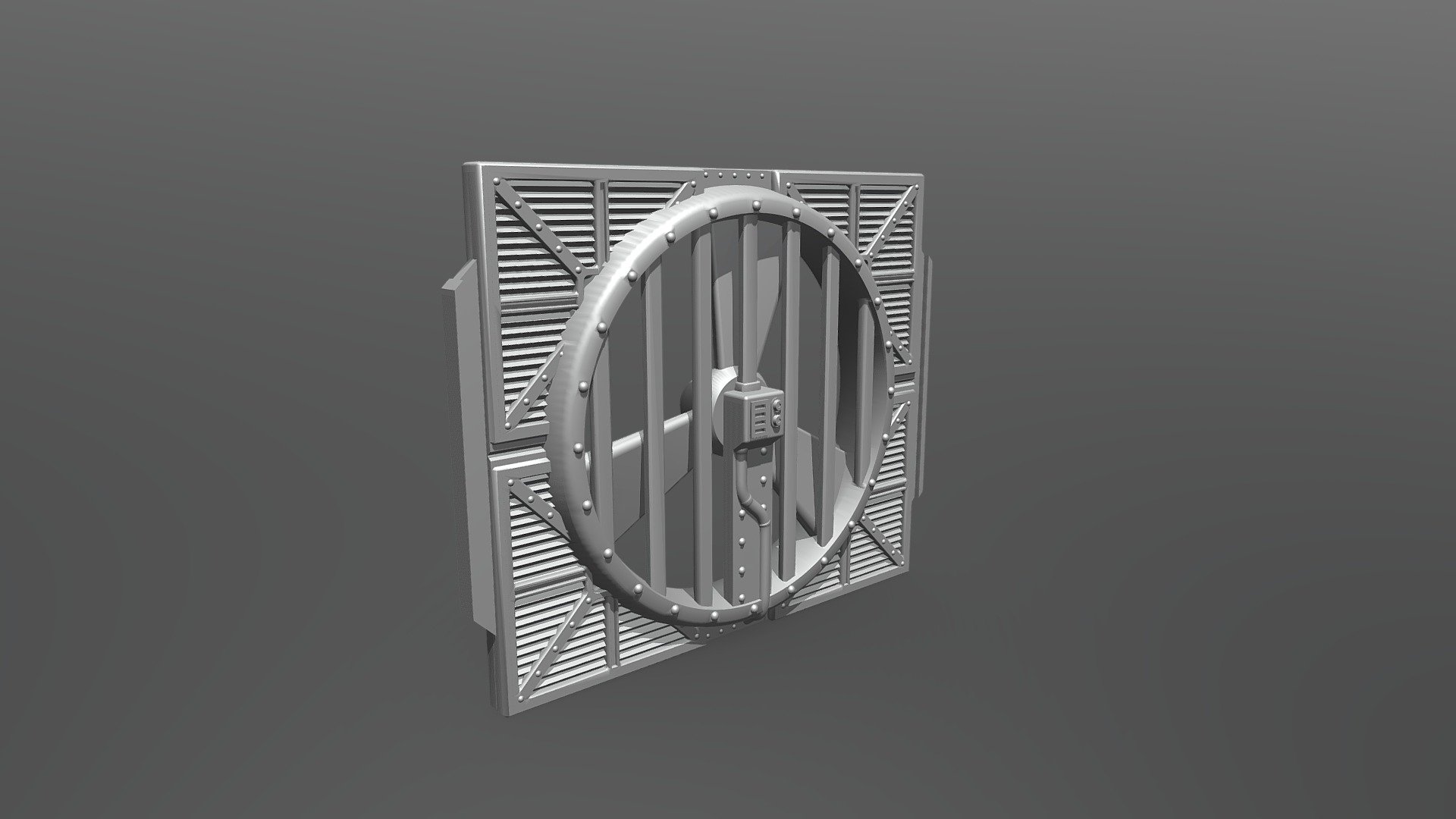 2x1-big-ass-fan-wall 3d model