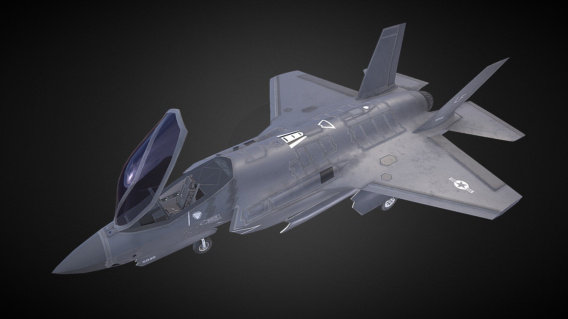 F35 3d model