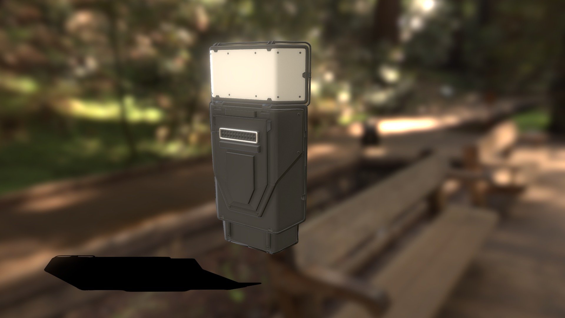 Riot Shield 3d model