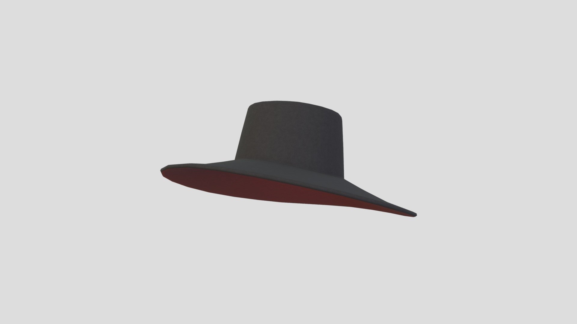 Black Hat 3d model