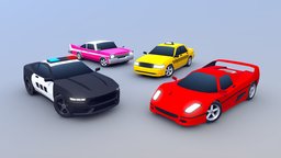 UPDATE, Low Poly Cars