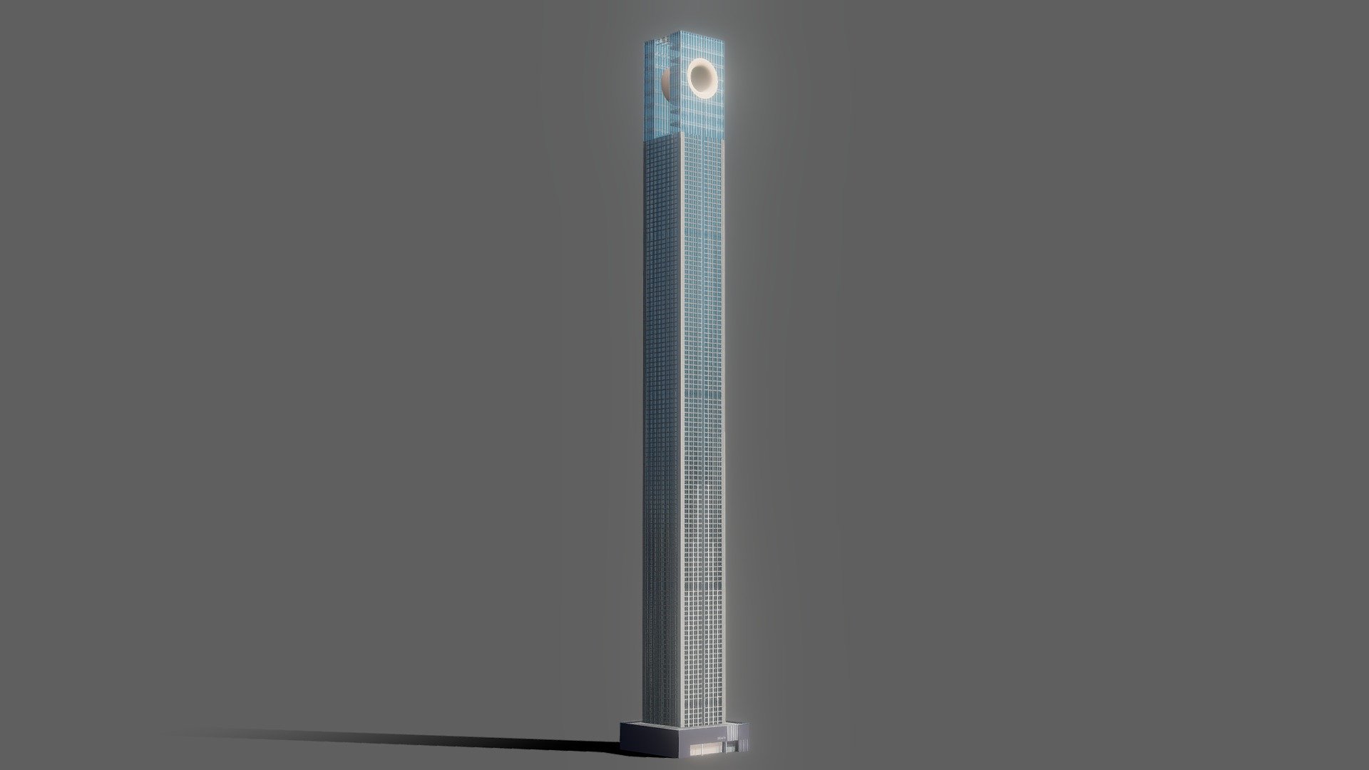 Marina 106 tower 3d model