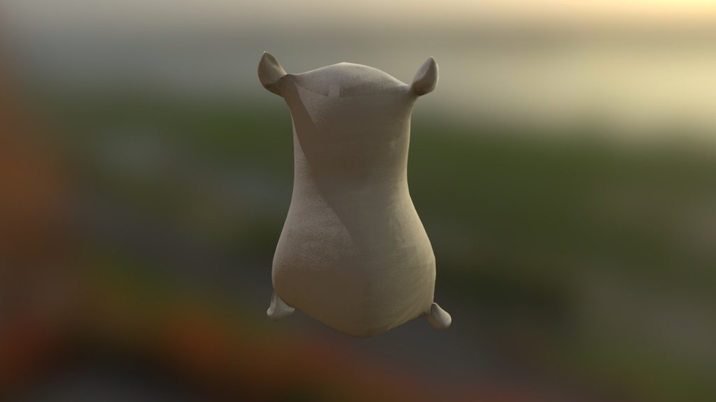 flour sack 3d model