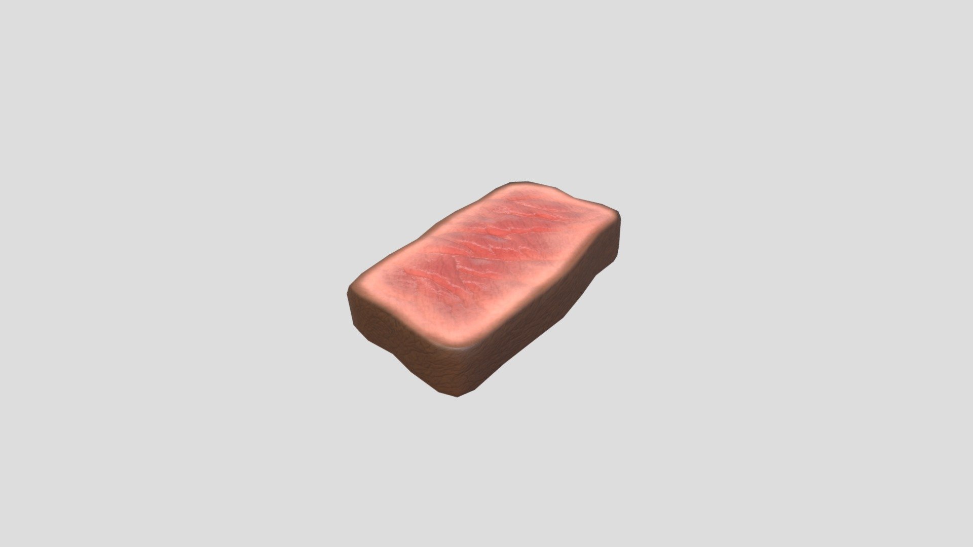 Steak Slice 3d model