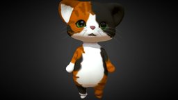 CAT CARTOON CHARACTER ANIMATED