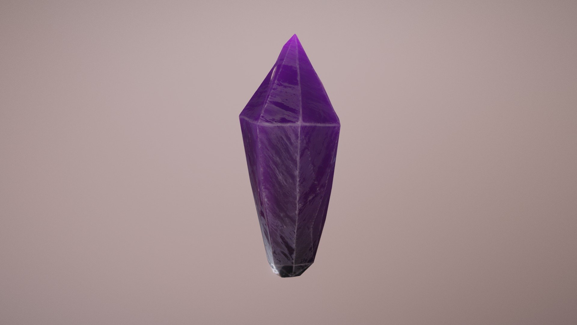 Crystal 3d model