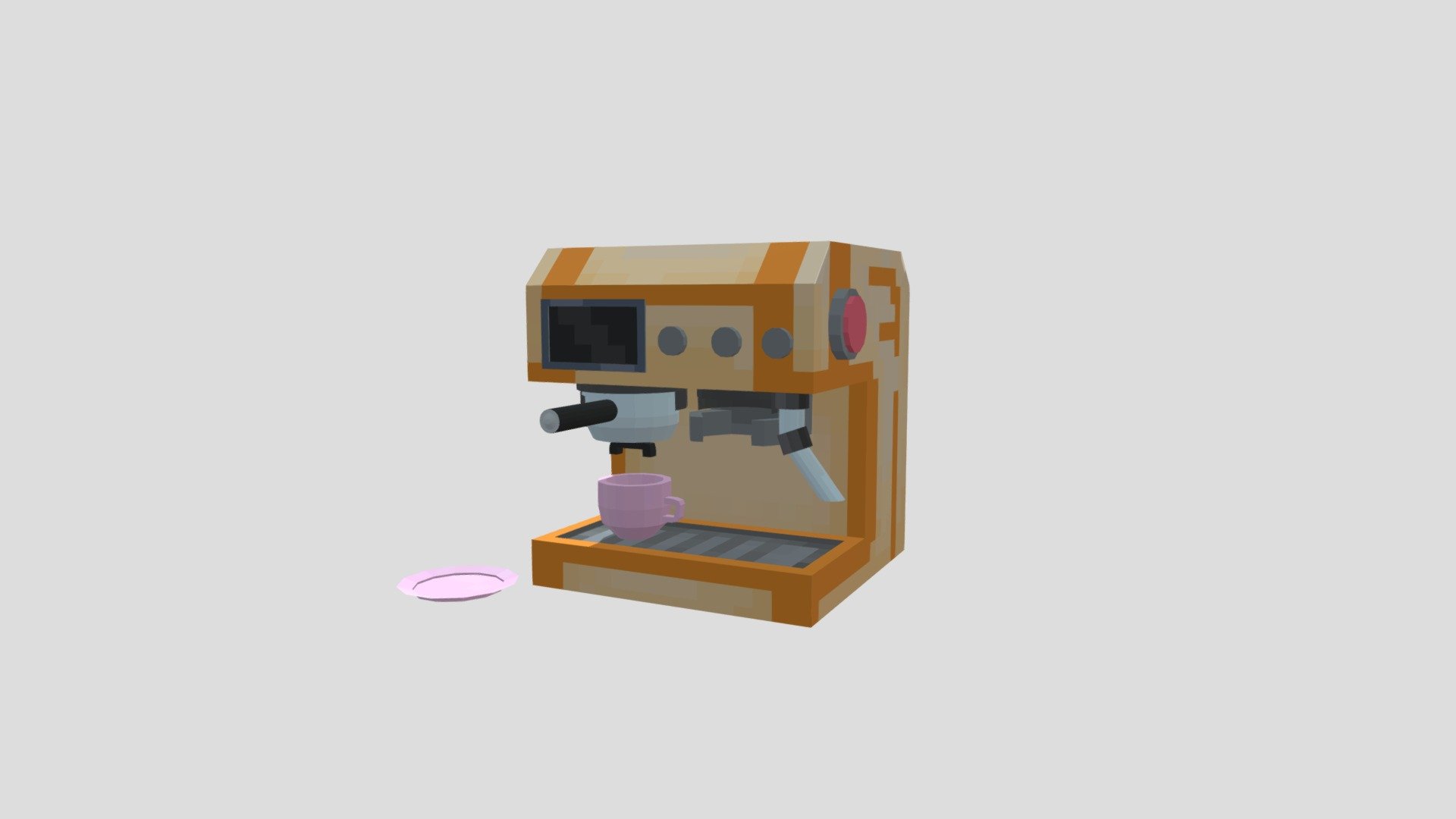 Coffe machine 3d model