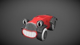 Vintage Cartoon Car