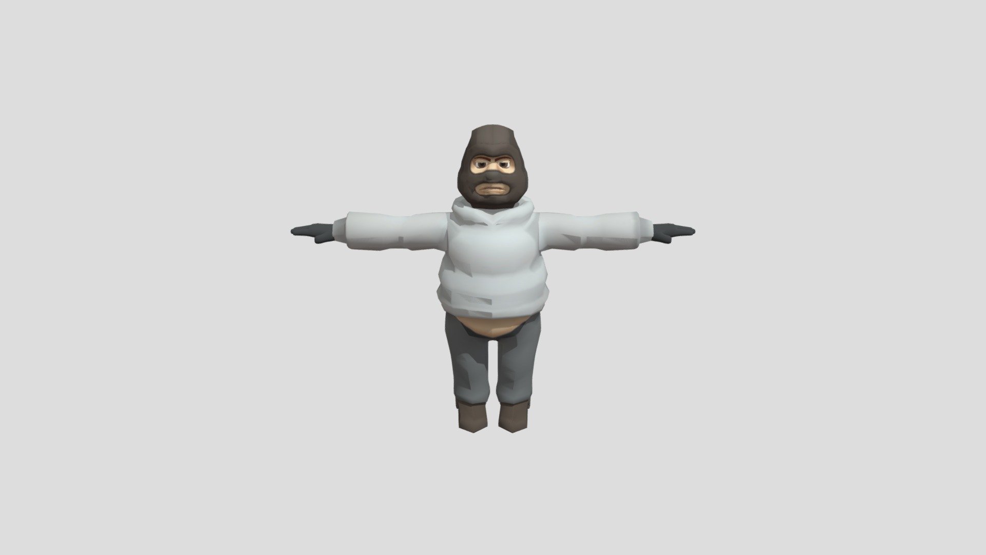 Robber 3d model