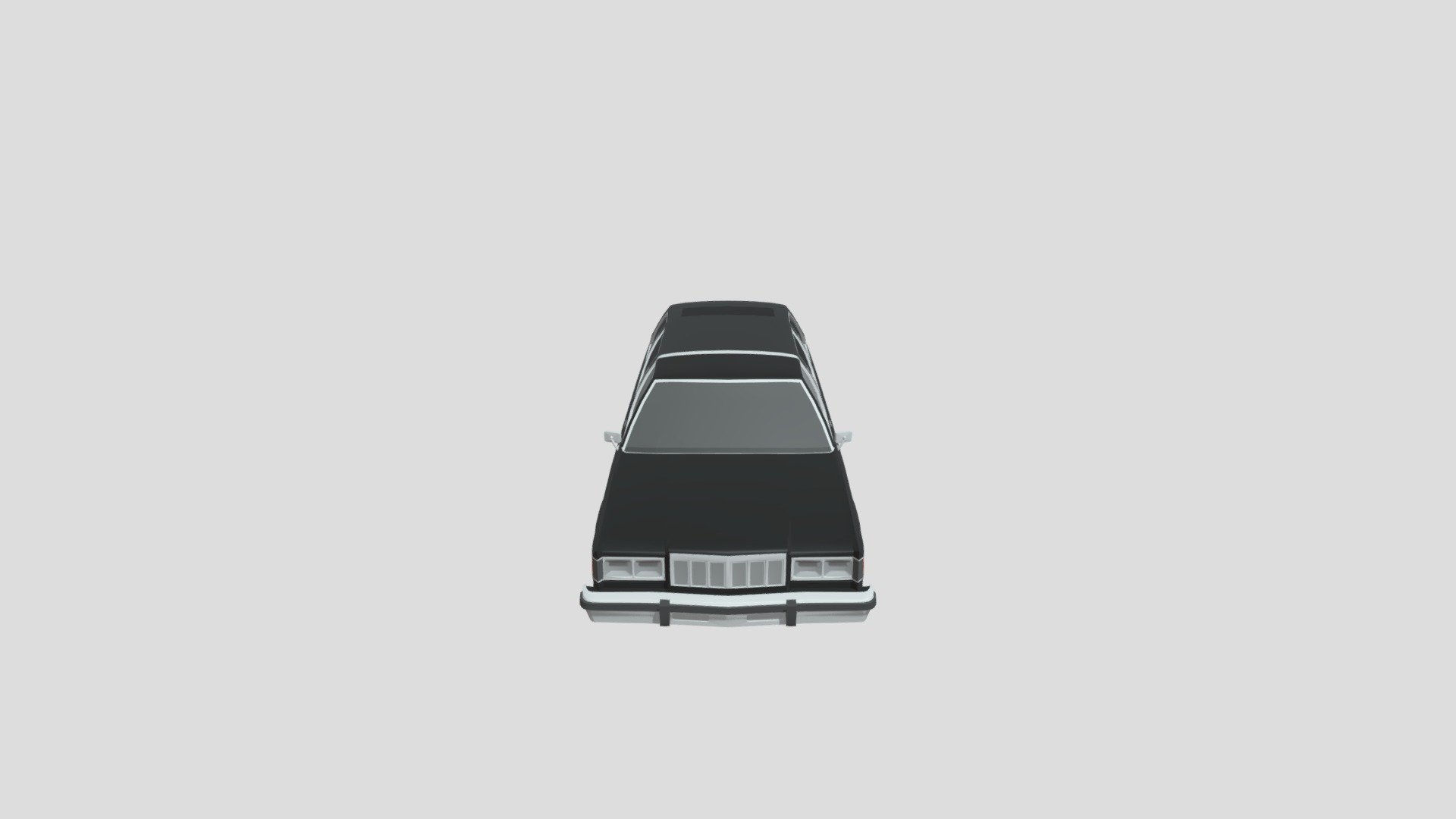 Mercury Grand-Marquis Limo 1983 for 3D-printing 3d model