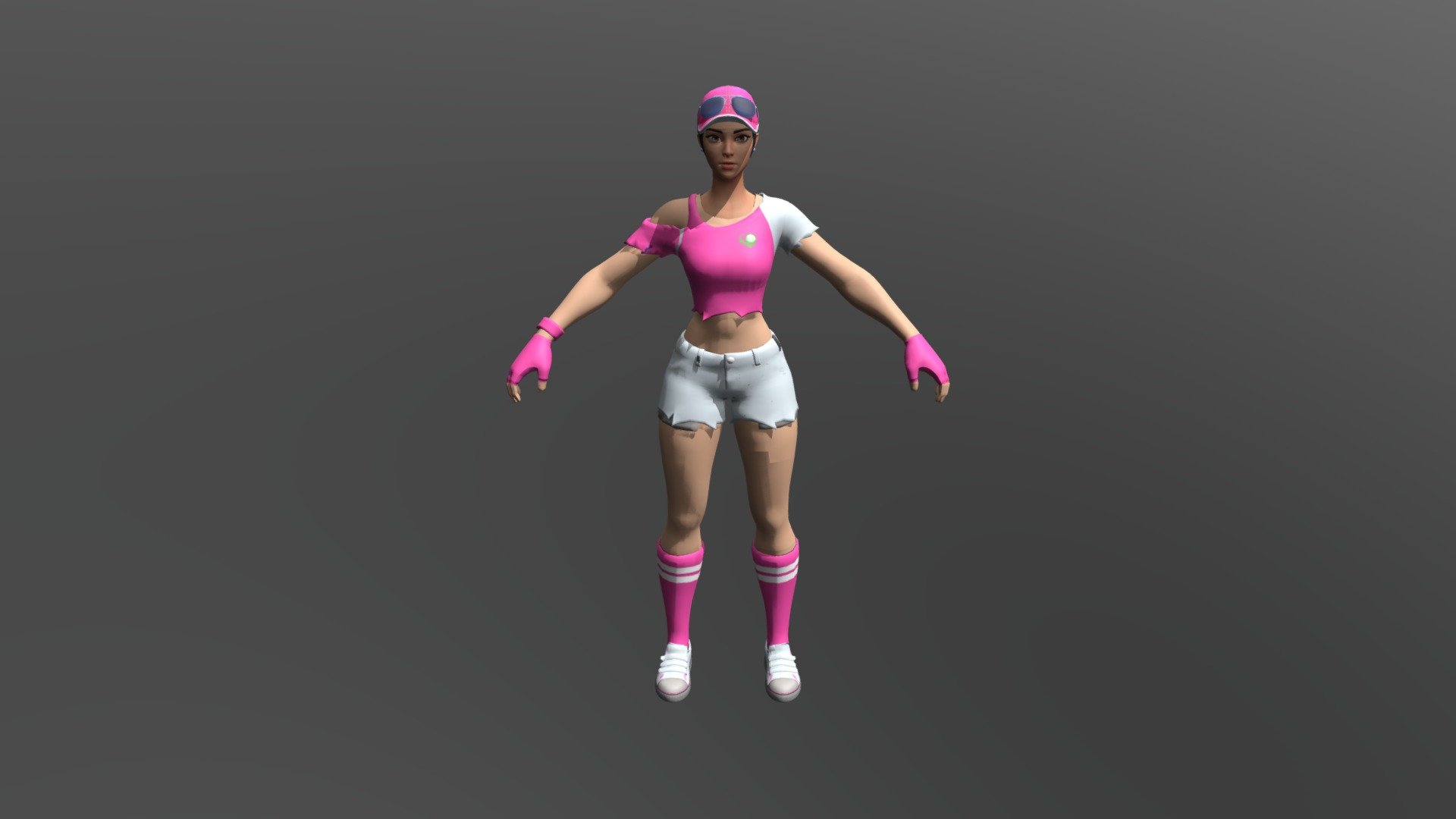 "Birdie" Custom Outfit 3d model