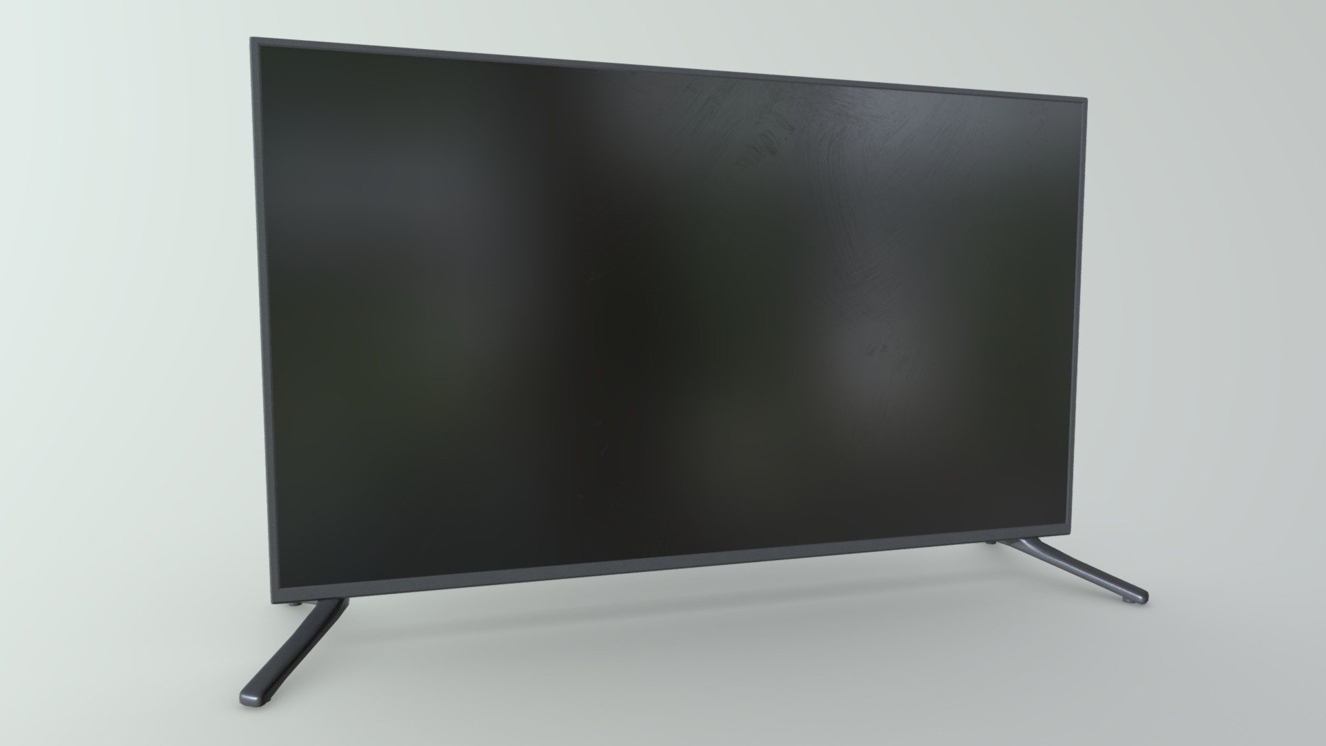 Flat Screen Television 3d model