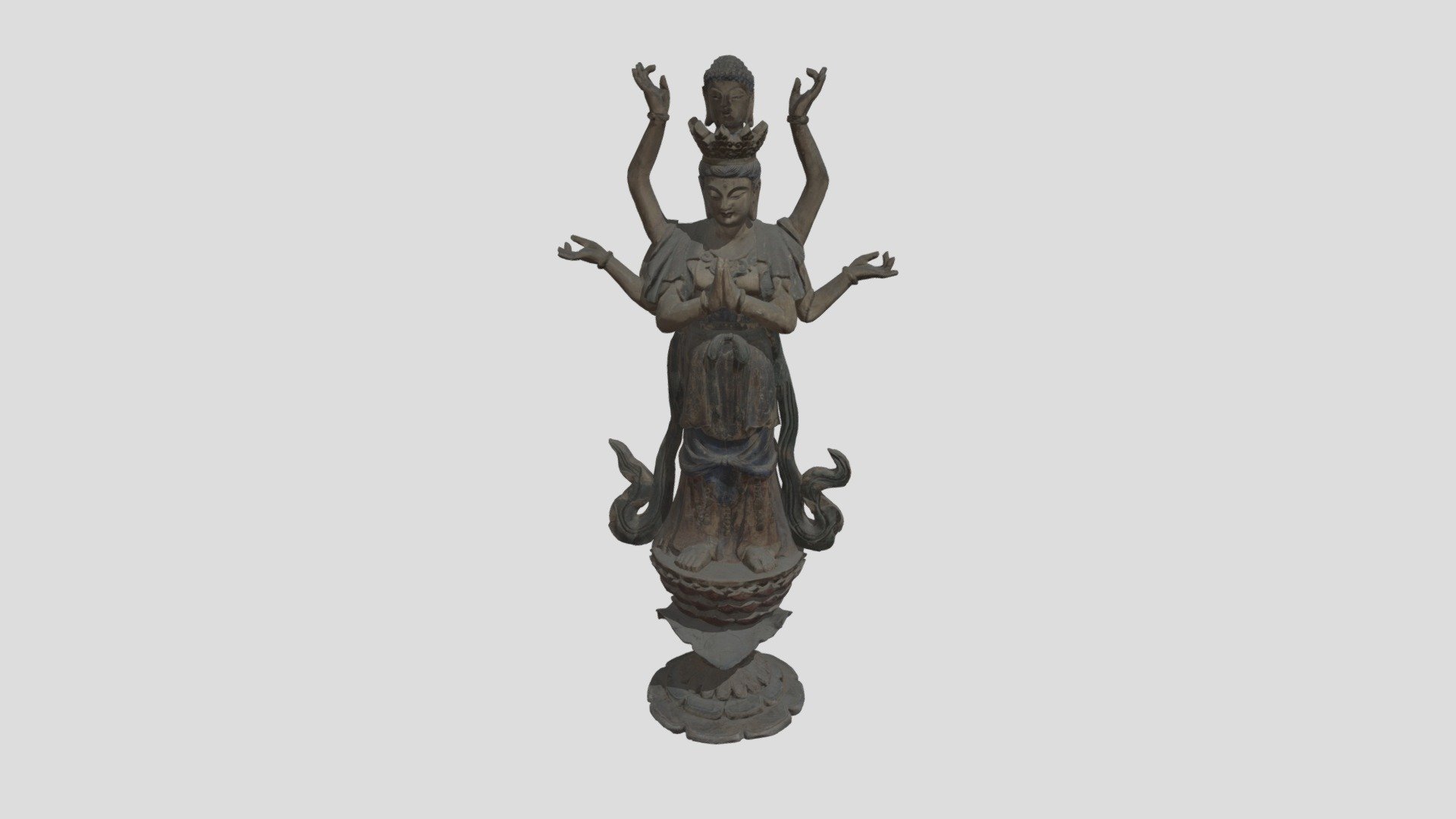 Buddha Statue 3d model