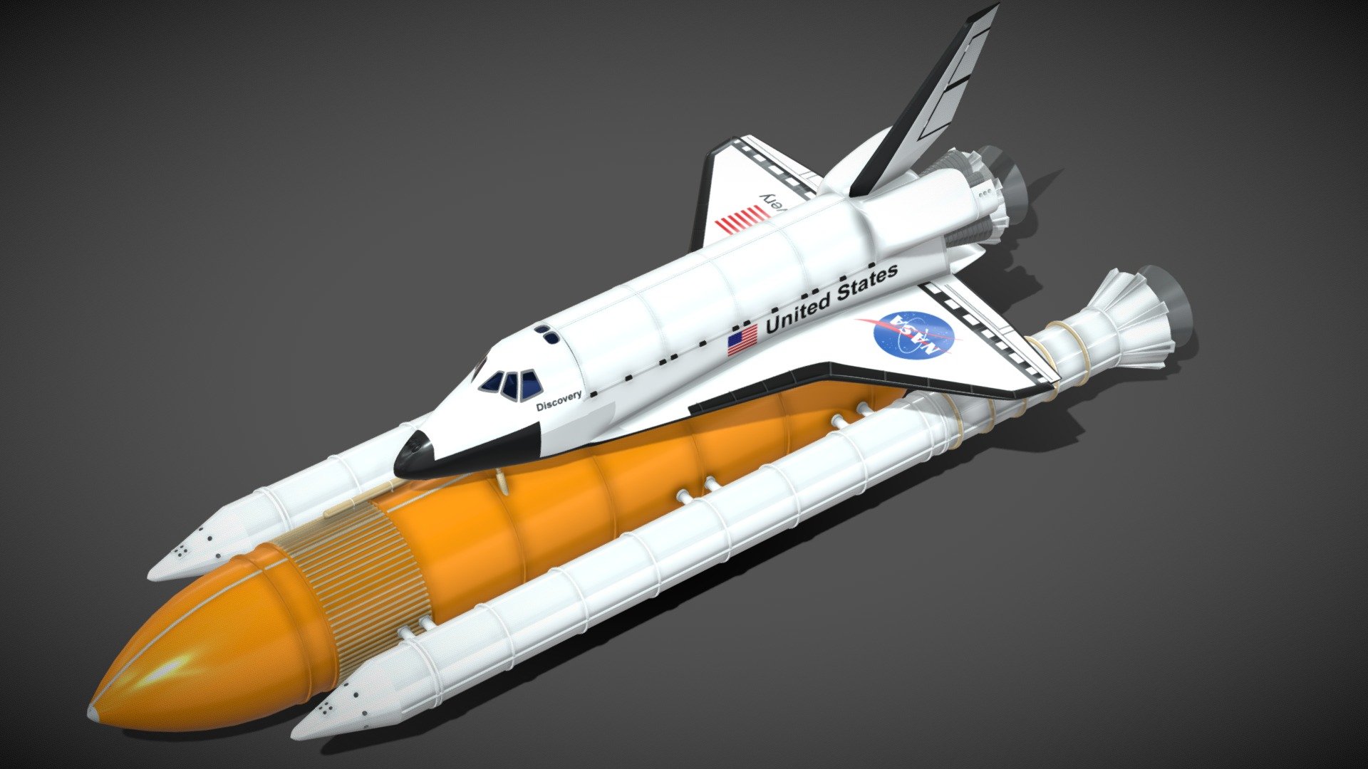 Space Shuttle 002 3d model