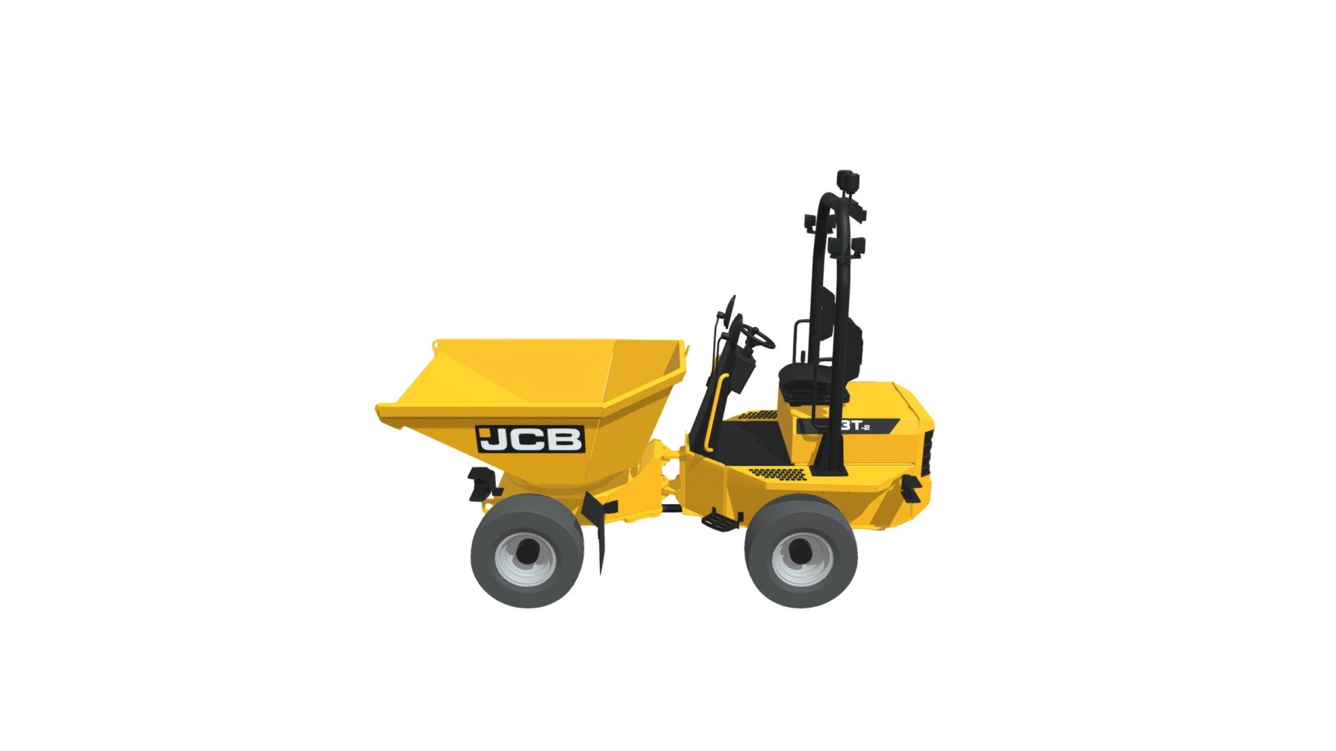 JCB 3STH-2S5 Diesel Dumper 3d model