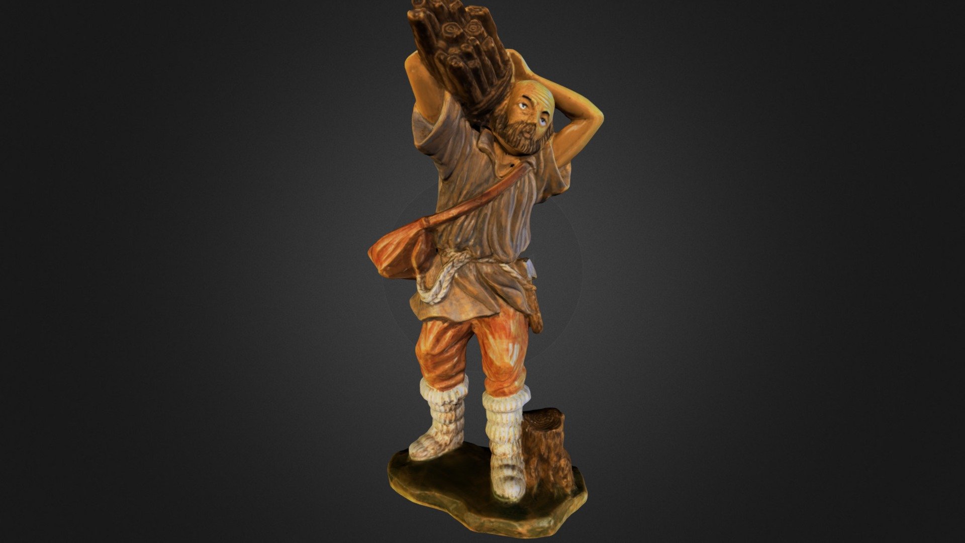 lumberjack 3d model