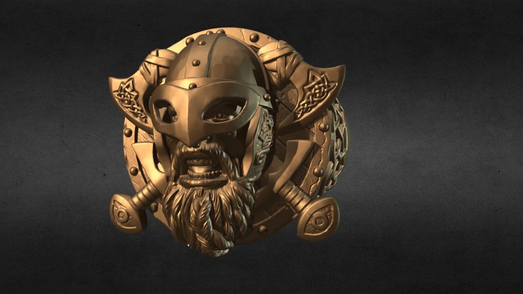 Ring Viking 3d model