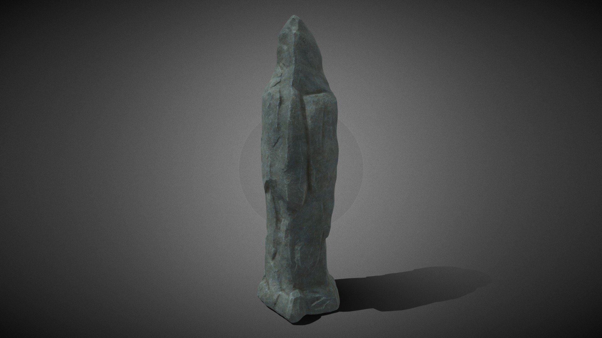 Rock stone 3d model